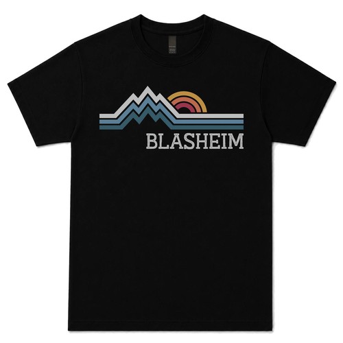 Blasheim retro logo shirt - retro, t-shirt