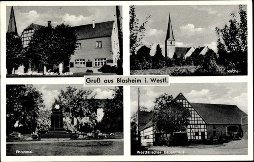 Blasheim lübbecke in - ak,